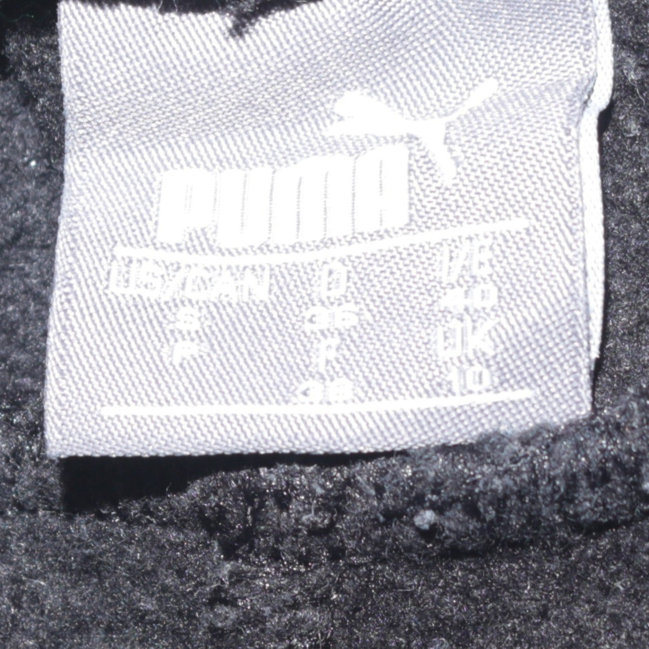 Mens UK Size L PUMA Regular Fit Jogger Black Trousers