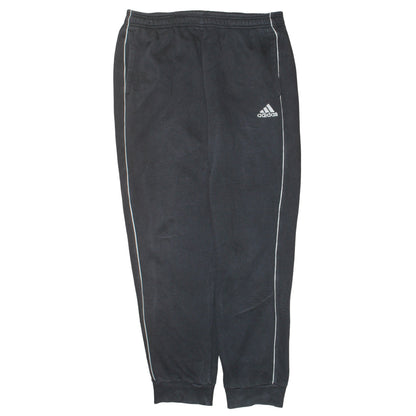 Mens UK Size XL adidas Regular Fit Track Pants Black Trousers