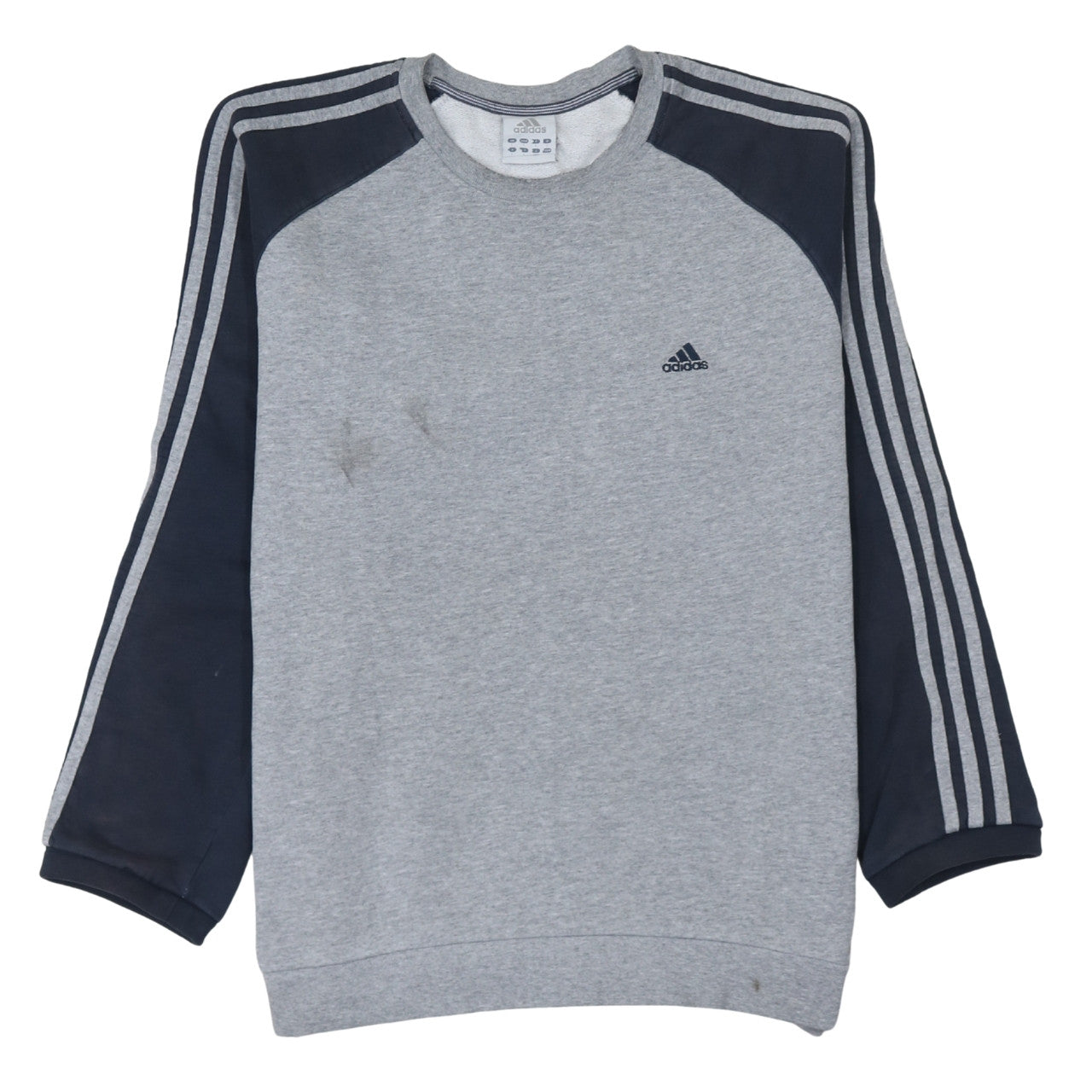 Mens UK Size L adidas Grey Pullover Sweatshirt