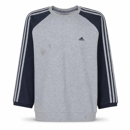 Mens UK Size L adidas Grey Pullover Sweatshirt
