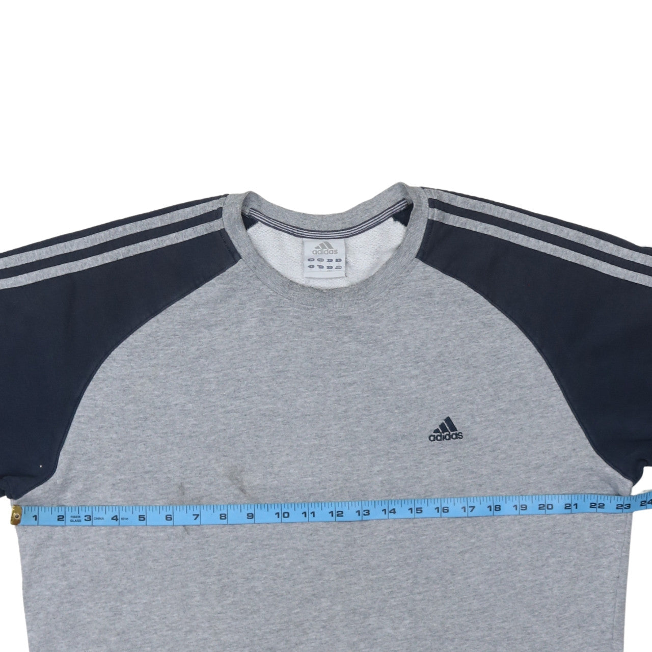 Mens UK Size L adidas Grey Pullover Sweatshirt
