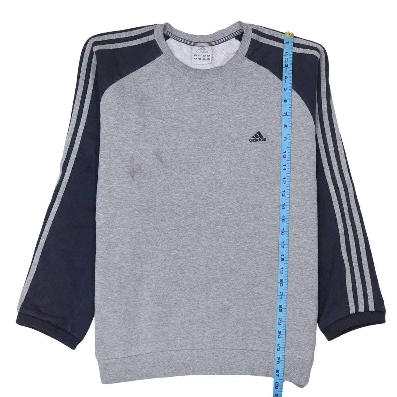 Mens UK Size L adidas Grey Pullover Sweatshirt
