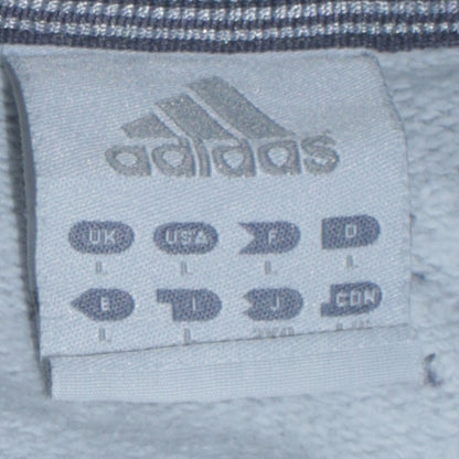 Mens UK Size L adidas Grey Pullover Sweatshirt