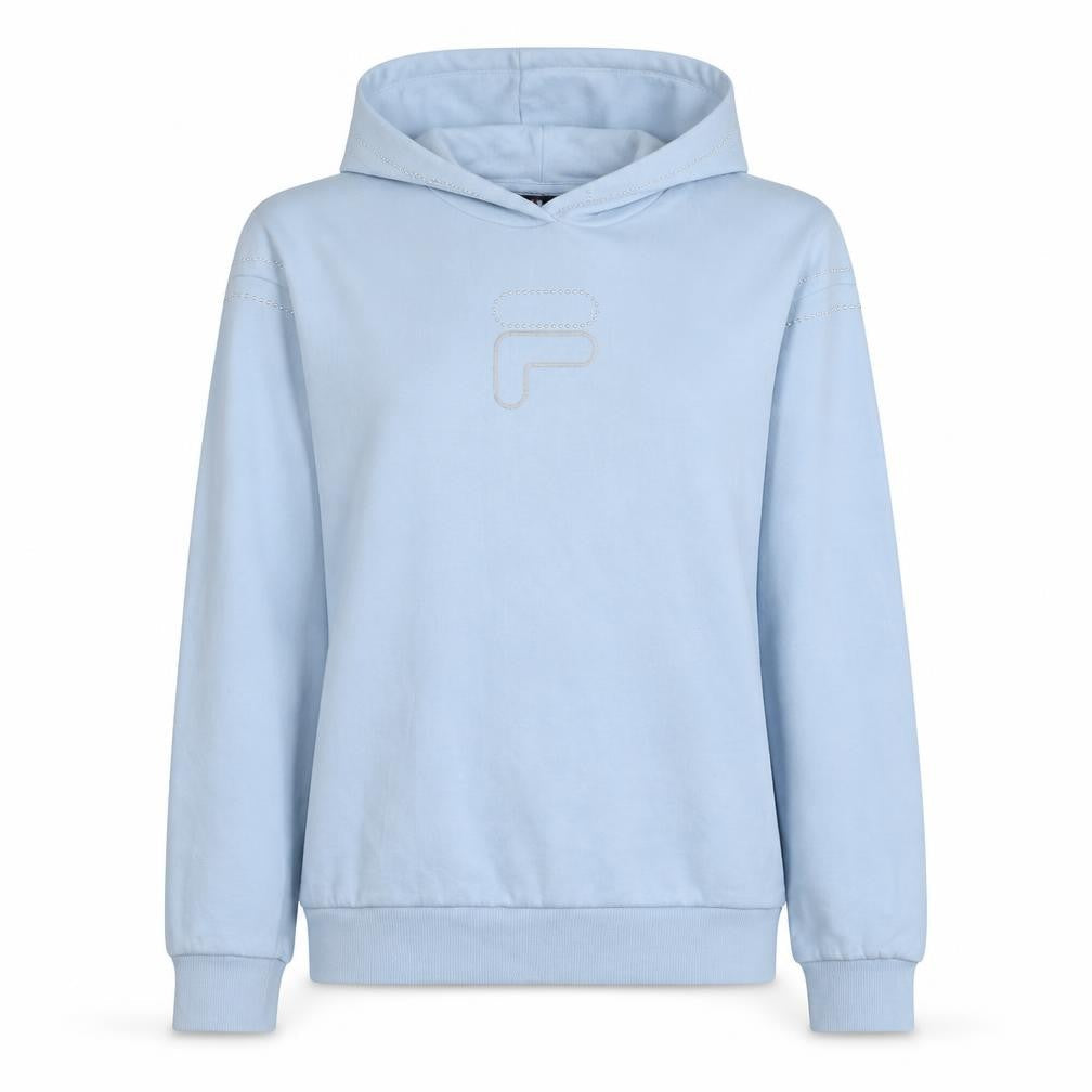 Womens UK Size S FILA Blue Pullover Hoodie