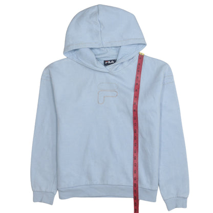 Womens UK Size S FILA Blue Pullover Hoodie