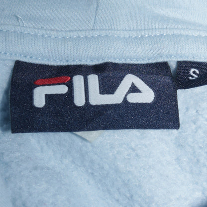 Womens UK Size S FILA Blue Pullover Hoodie