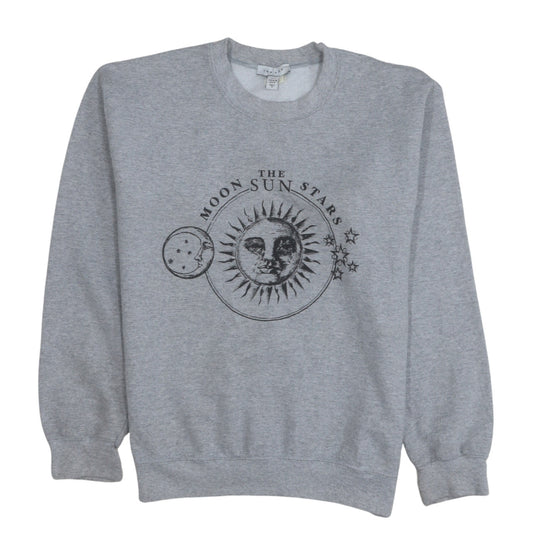 Womens UK Size S Topshop Grey Pullover Sweatshirt