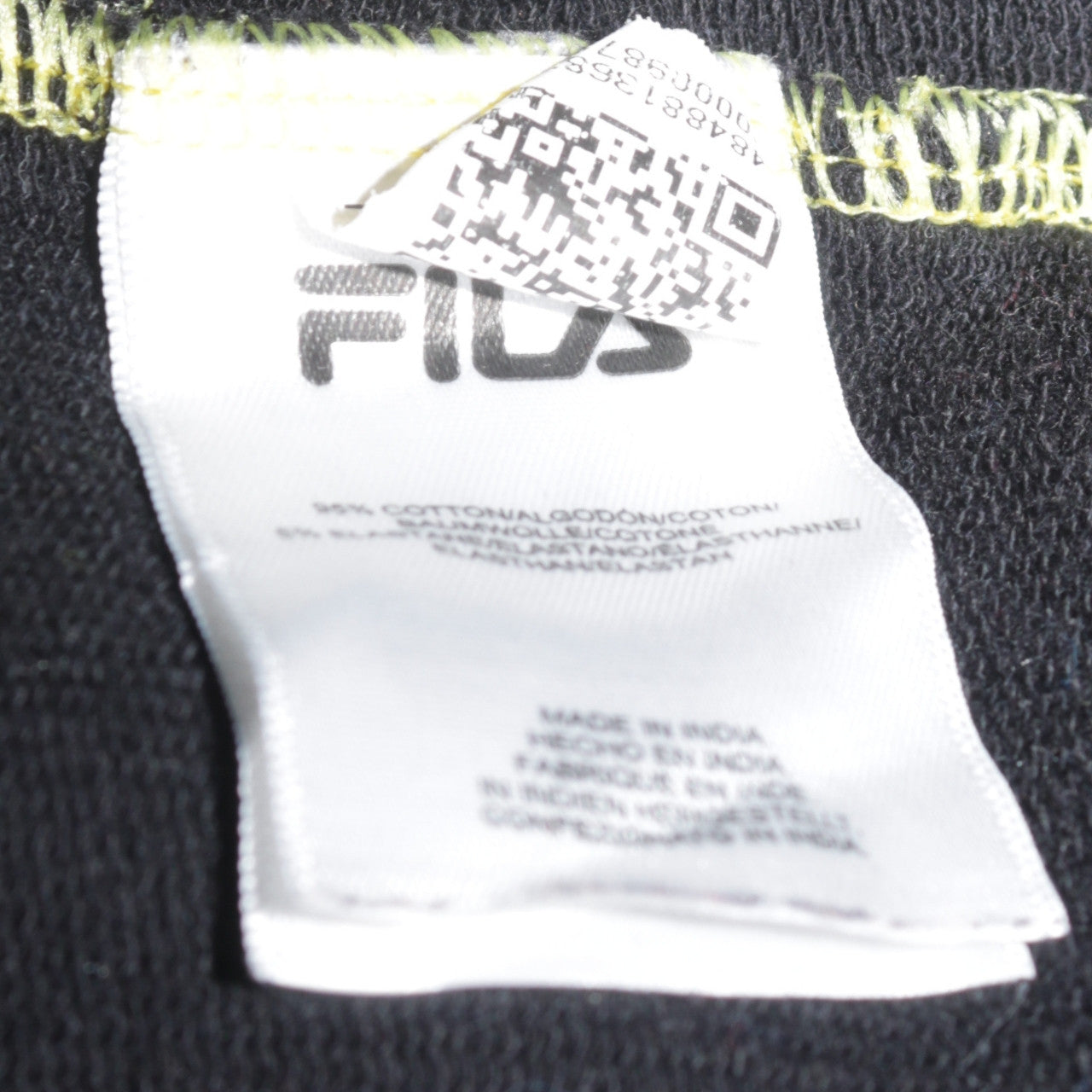 Mens UK Size S FILA Yellow Pullover Sweatshirt
