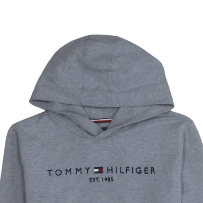 Teens UK Size 16 Tommy Hilfiger Grey Pullover Hoodie
