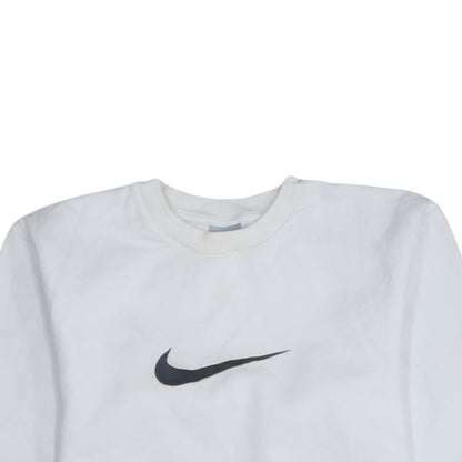 Teens UK Size S Nike White Pullover Sweatshirt