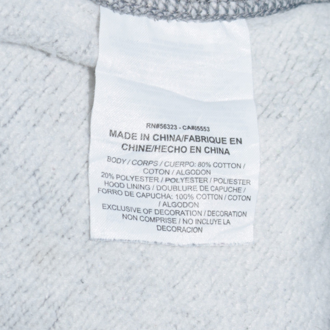 Mens UK Size S Nike Grey Full Zip Hoodie