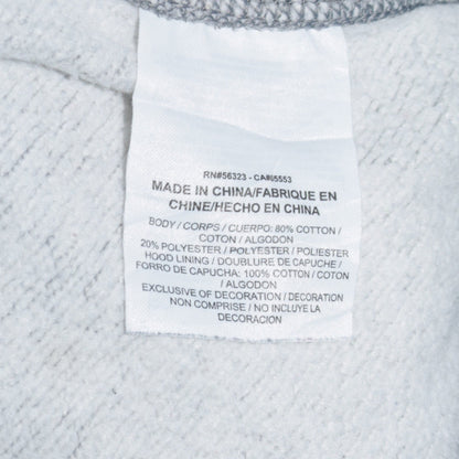 Mens UK Size S Nike Grey Full Zip Hoodie