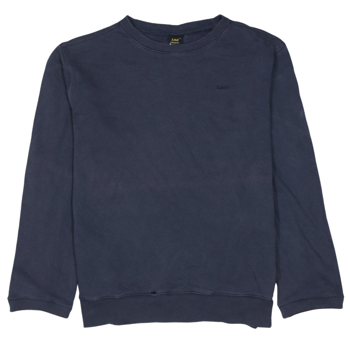 Mens UK Size L Lee Blue Pullover Sweatshirt