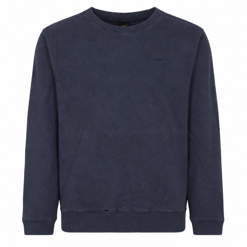 Mens UK Size L Lee Blue Pullover Sweatshirt