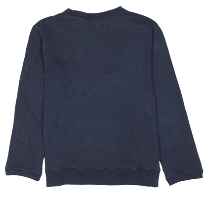Mens UK Size L Lee Blue Pullover Sweatshirt