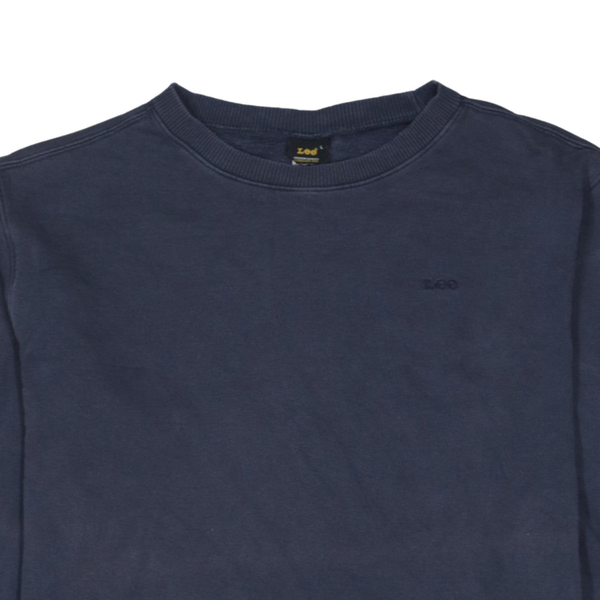 Mens UK Size L Lee Blue Pullover Sweatshirt