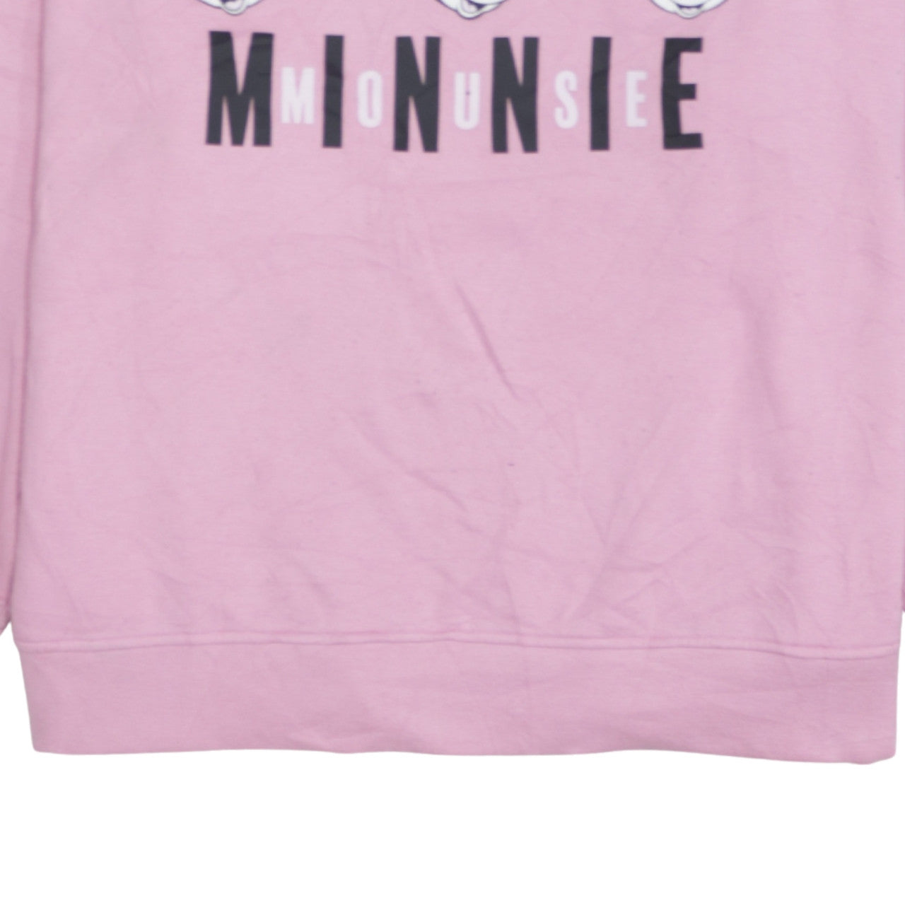 Womens UK Size L Disney Pink Pullover Sweatshirt
