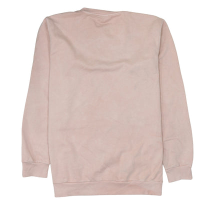 Womens UK Size L ellesse Pink Pullover Sweatshirt