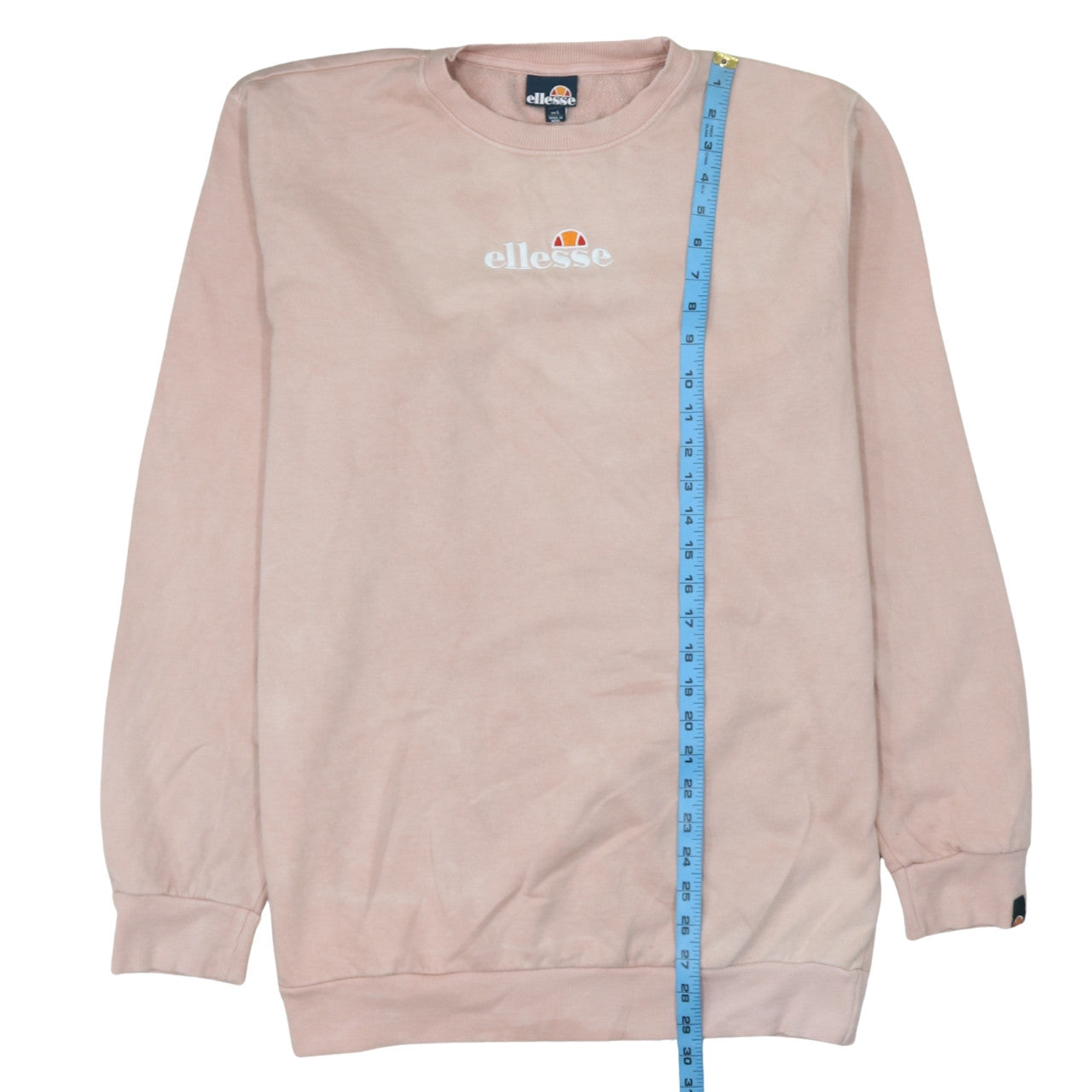 Womens UK Size L ellesse Pink Pullover Sweatshirt