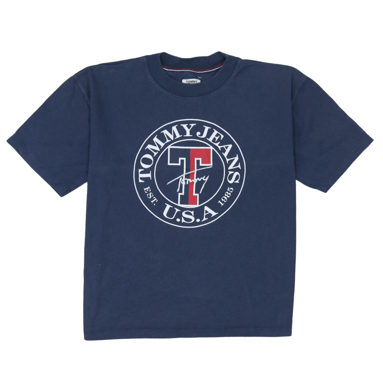Mens UK Size M Tommy Jeans Blue  T-Shirt