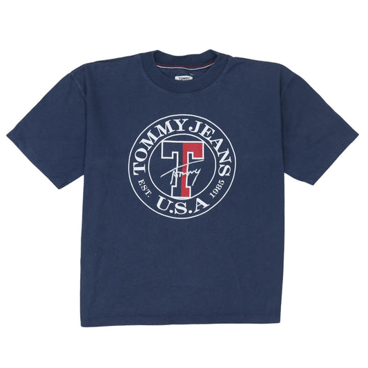 Mens UK Size M Tommy Jeans Blue  T-Shirt