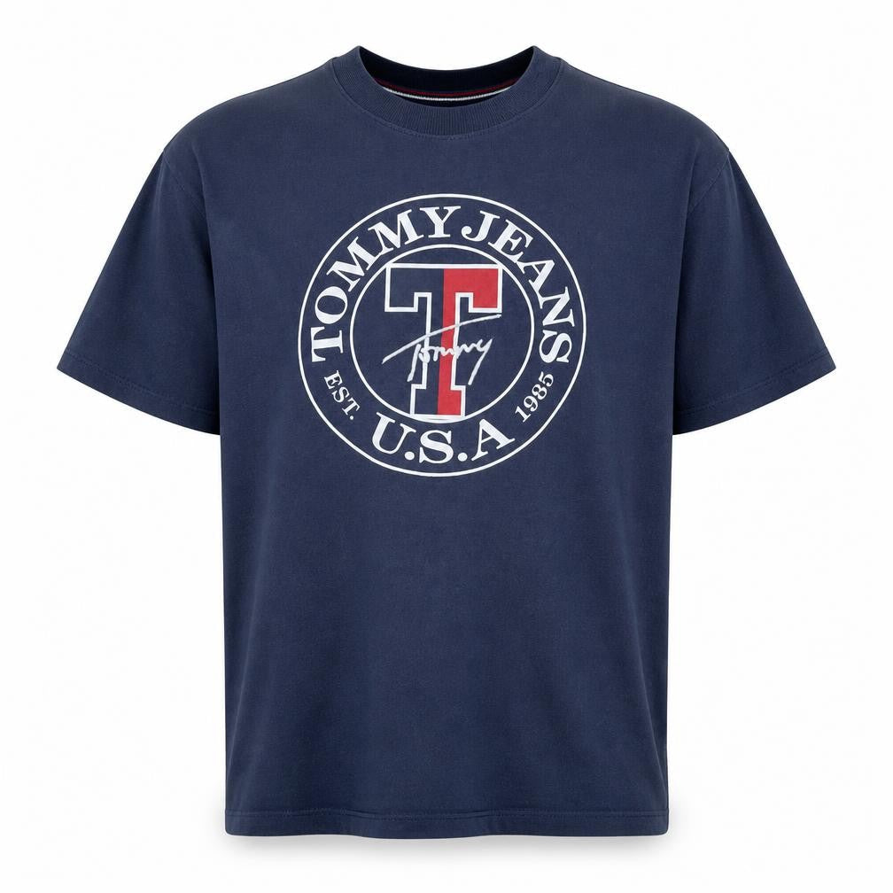 Mens UK Size M Tommy Jeans Blue  T-Shirt