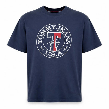 Mens UK Size M Tommy Jeans Blue  T-Shirt