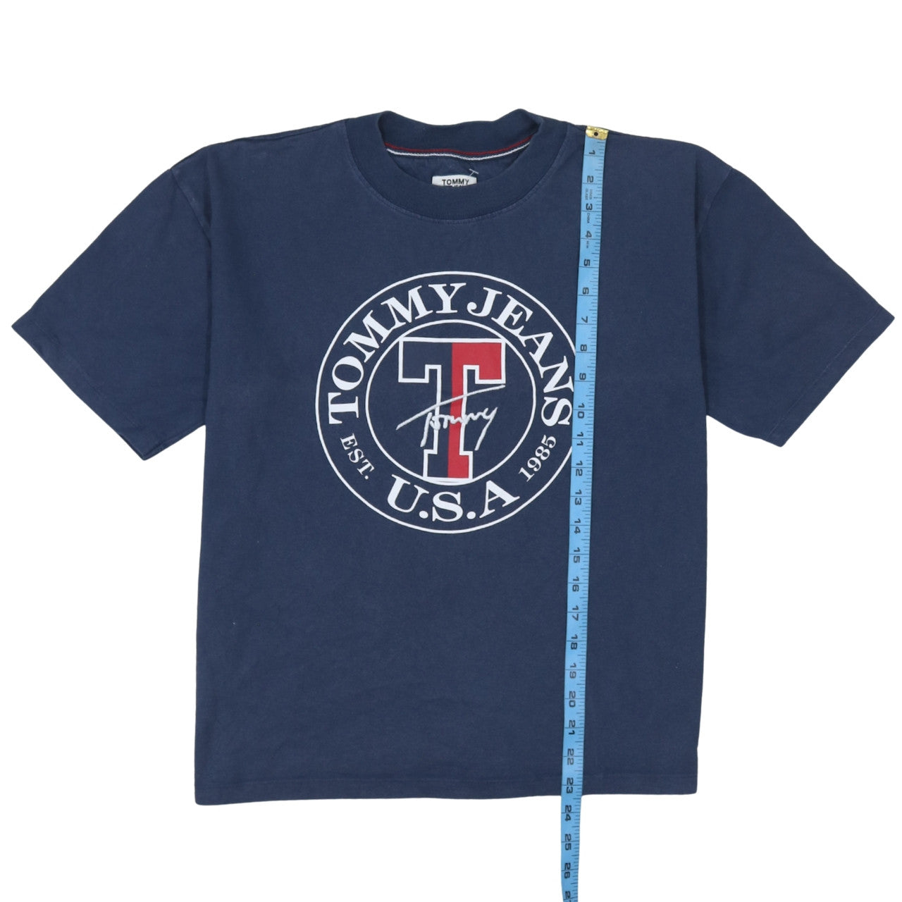 Mens UK Size M Tommy Jeans Blue  T-Shirt