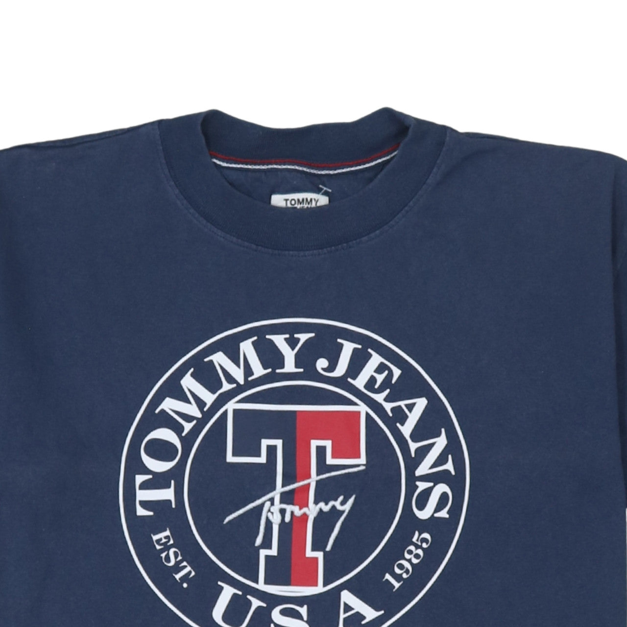 Mens UK Size M Tommy Jeans Blue  T-Shirt