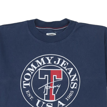 Mens UK Size M Tommy Jeans Blue  T-Shirt