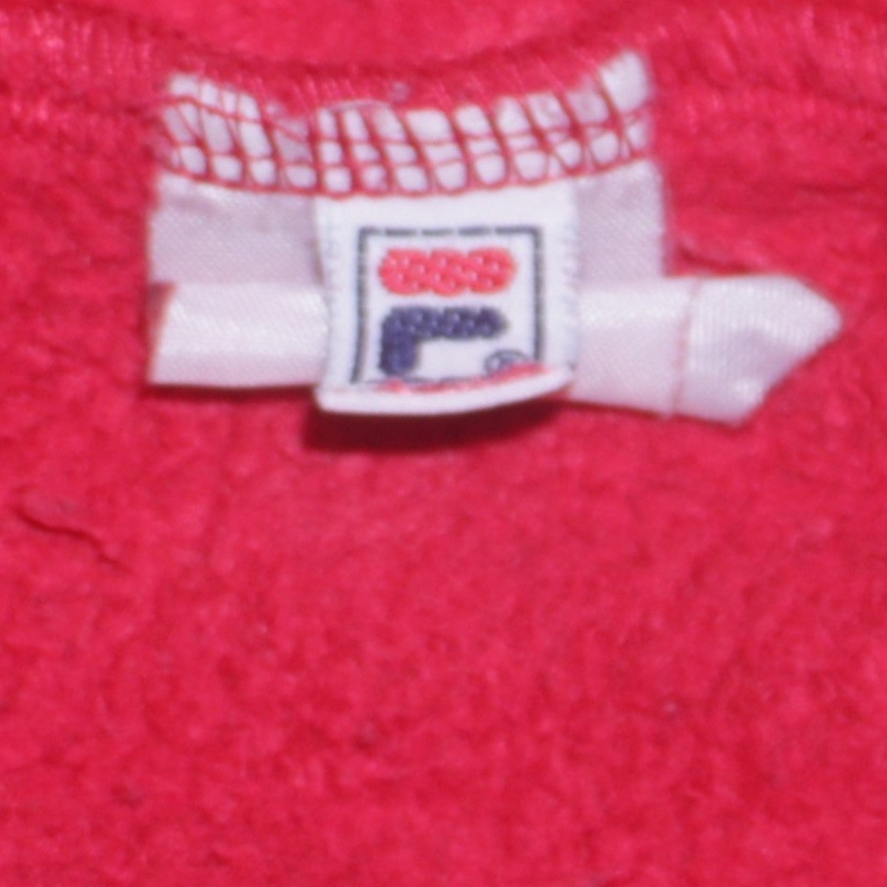 Mens UK Size S FILA Red Pullover Sweatshirt