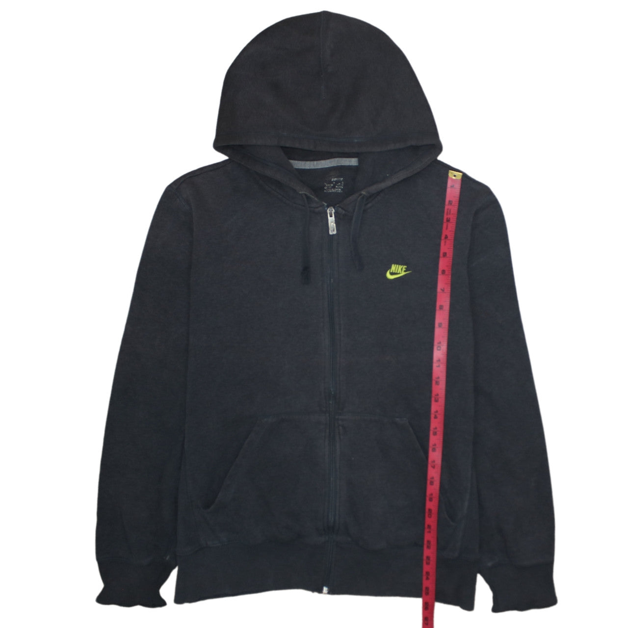 Mens UK Size L Nike Black Full Zip Hoodie