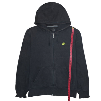 Mens UK Size L Nike Black Full Zip Hoodie
