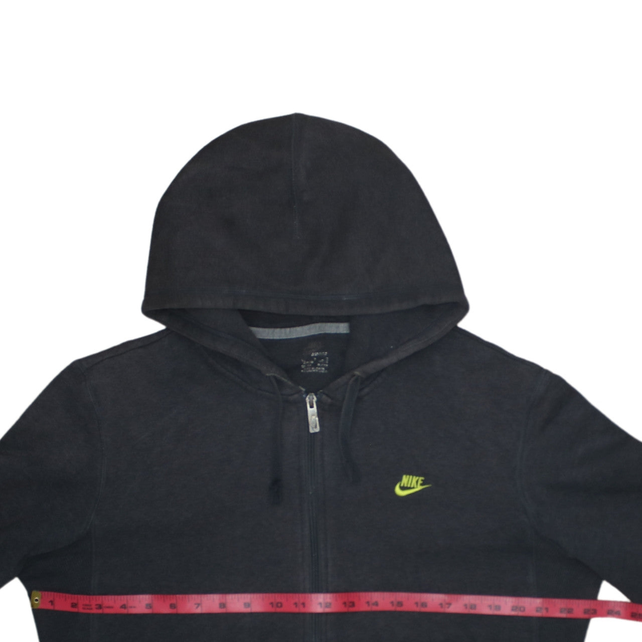 Mens UK Size L Nike Black Full Zip Hoodie