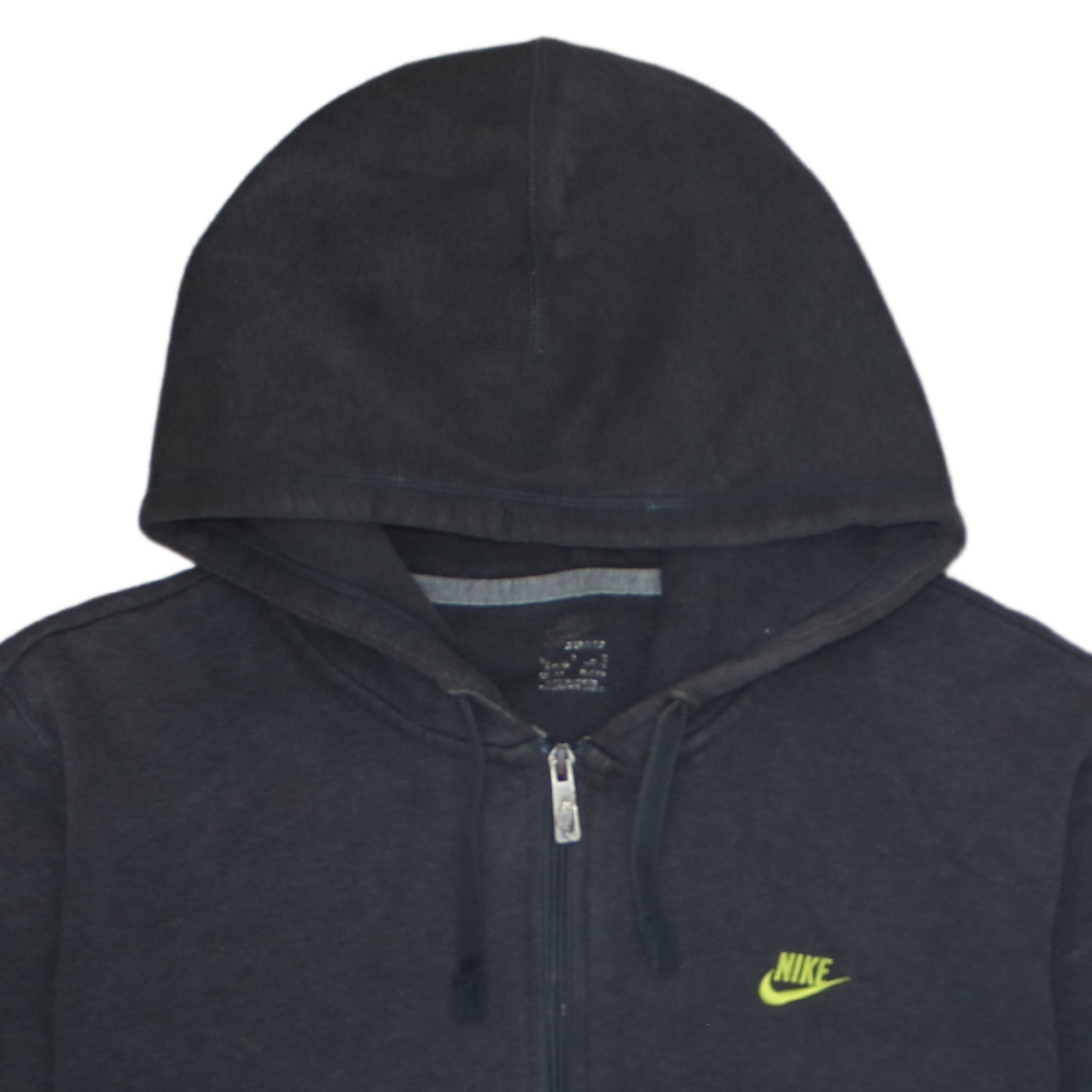 Mens UK Size L Nike Black Full Zip Hoodie
