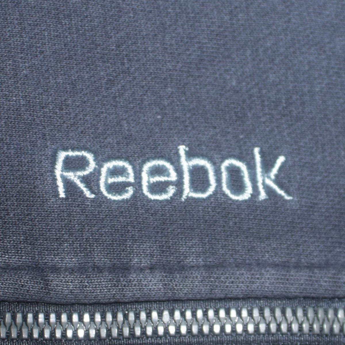 Mens UK Size S Reebok Black Full Zip Sweatshirt
