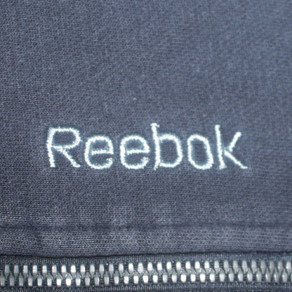 Mens UK Size S Reebok Black Full Zip Sweatshirt