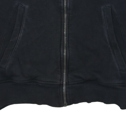 Mens UK Size S Reebok Black Full Zip Sweatshirt