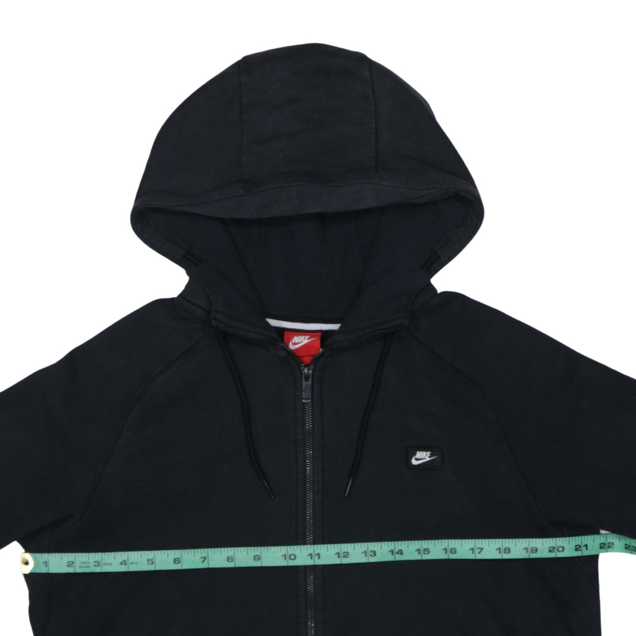Mens UK Size L Nike Black Full Zip Hoodie