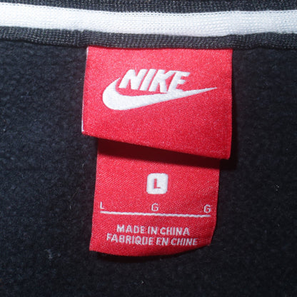 Mens UK Size L Nike Black Full Zip Hoodie