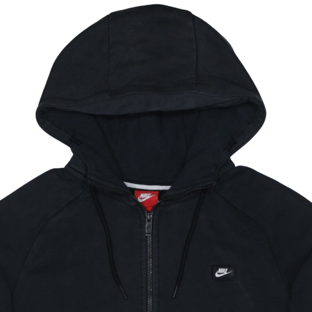 Mens UK Size L Nike Black Full Zip Hoodie