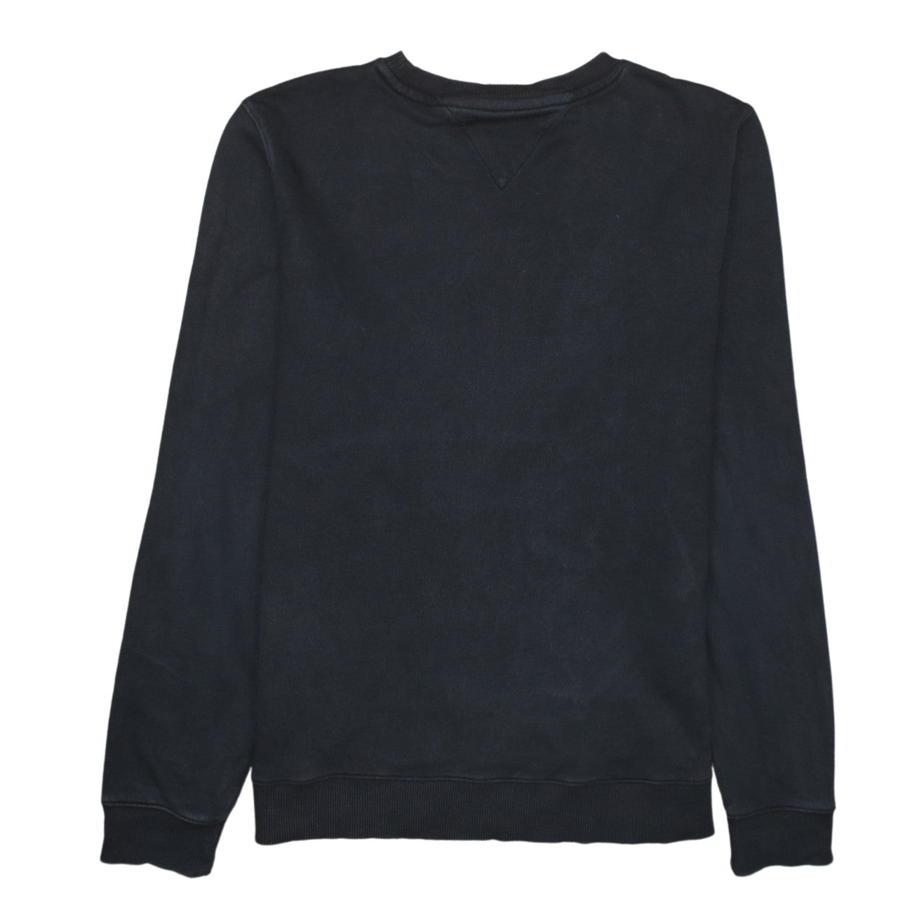 Mens UK Size M Tommy Hilfiger Black Pullover Sweatshirt