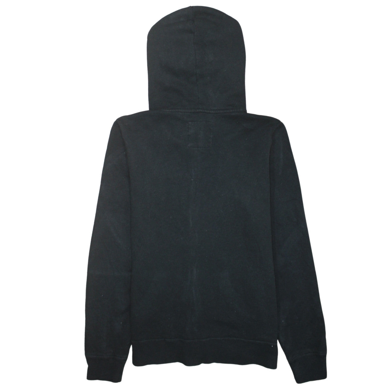 Mens UK Size S Hollister Black Full Zip Hoodie