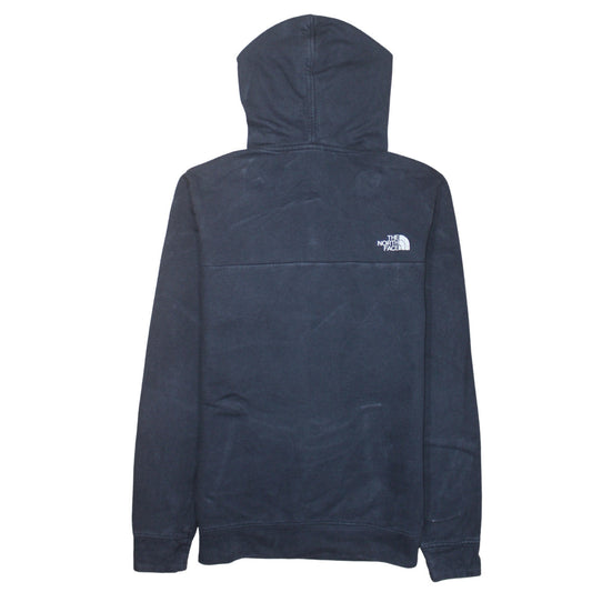 Mens UK Size M The North Face Black Pullover Hoodie