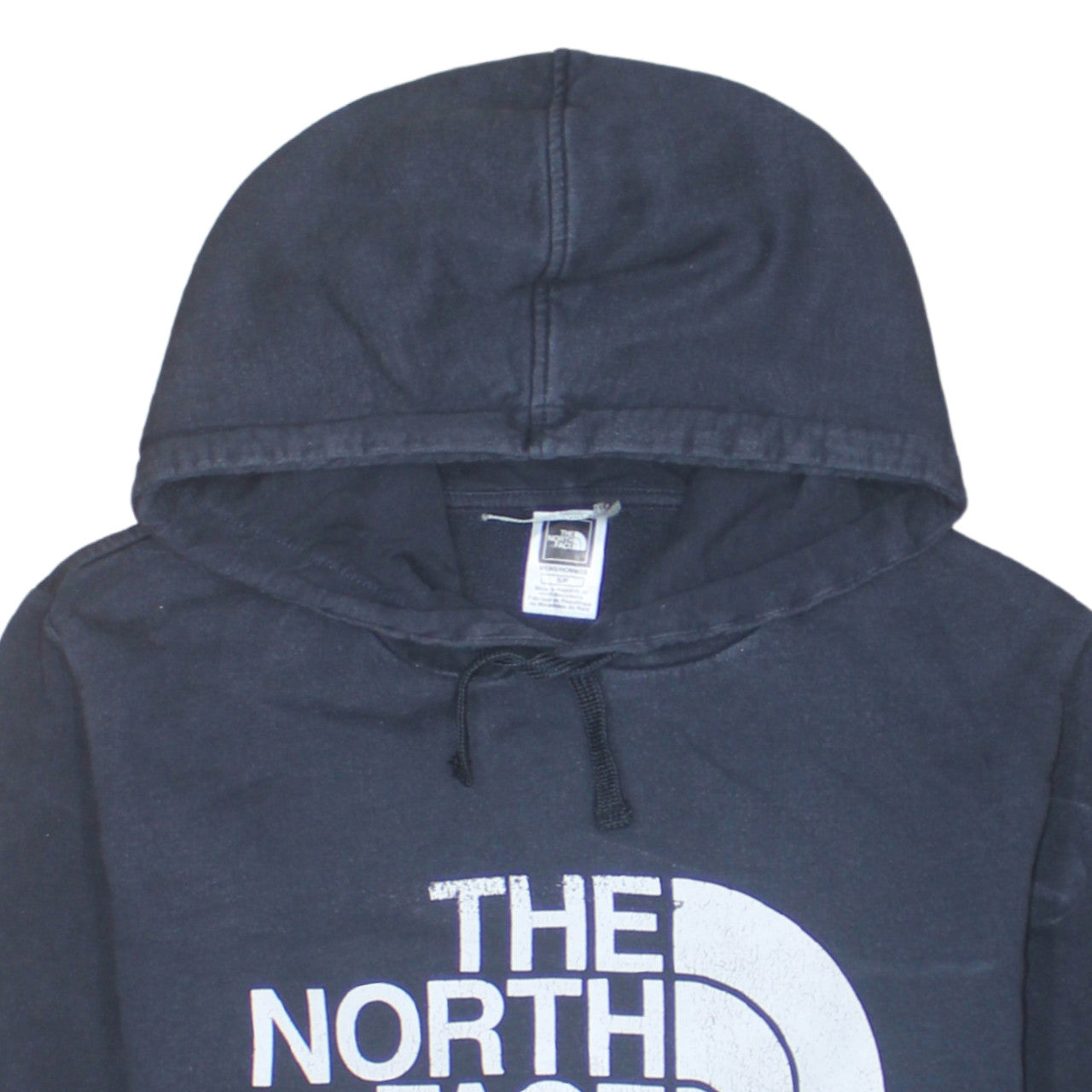 Mens UK Size M The North Face Black Pullover Hoodie