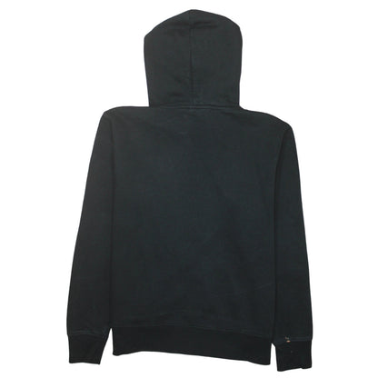 Mens UK Size M FILA Black Pullover Hoodie