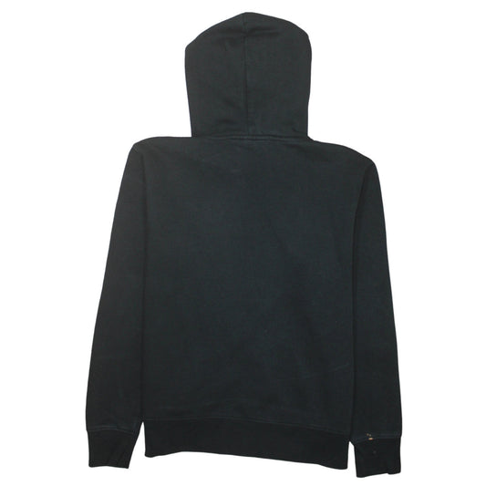 Mens UK Size M FILA Black Pullover Hoodie