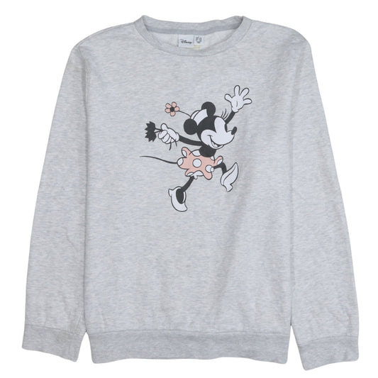 Womens UK Size L Disney Grey Pullover Sweatshirt