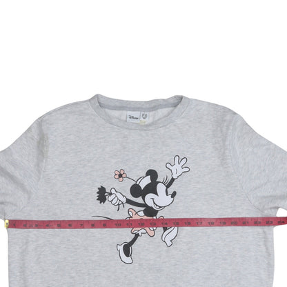 Womens UK Size L Disney Grey Pullover Sweatshirt