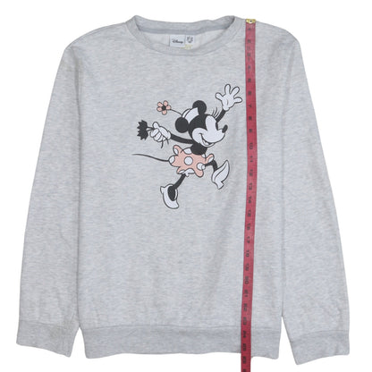 Womens UK Size L Disney Grey Pullover Sweatshirt